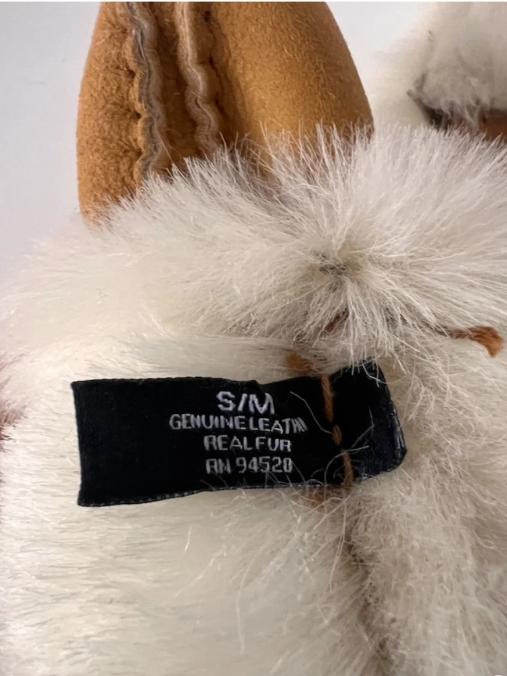Altare Suede & Shearling Mittens